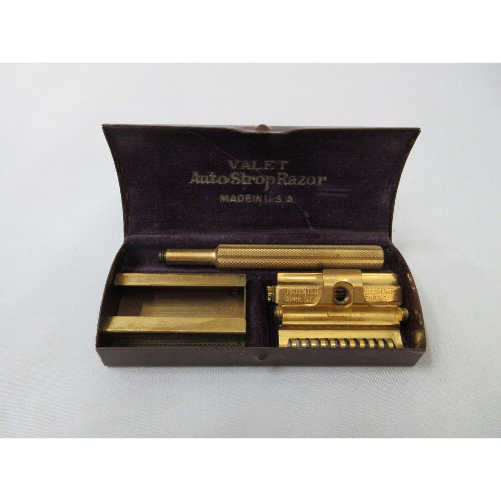 Vintage POTTSTOWN NEWS Valet Auto Strop Razor MADE IN USA